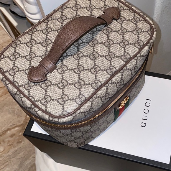 SOLD‼️ NEW! Gucci GG Ophidia supreme Beauty cosmetic case - Picture 8 of 10